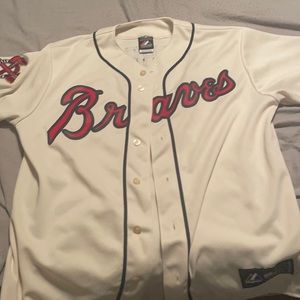 BRAVES team baseball jersey